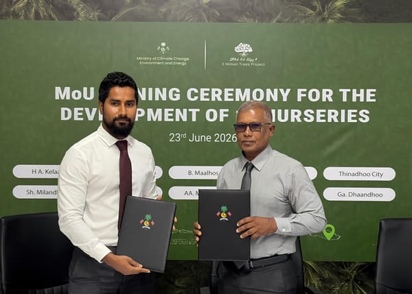 Maldives Launches Nursery Program Across 10 Islands for 5 Million Tree Initiative